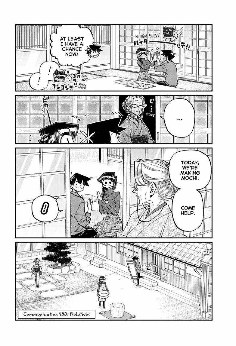 Komi-san wa Komyushou Desu Chapter 480 3